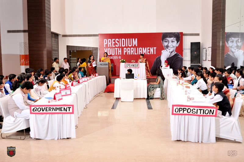 Presidium Gurgaon-57, INTER SCHOOL PRESIDIUM YOUTH PARLIAMENT HELD AT PRESIDIUM GURGAON 